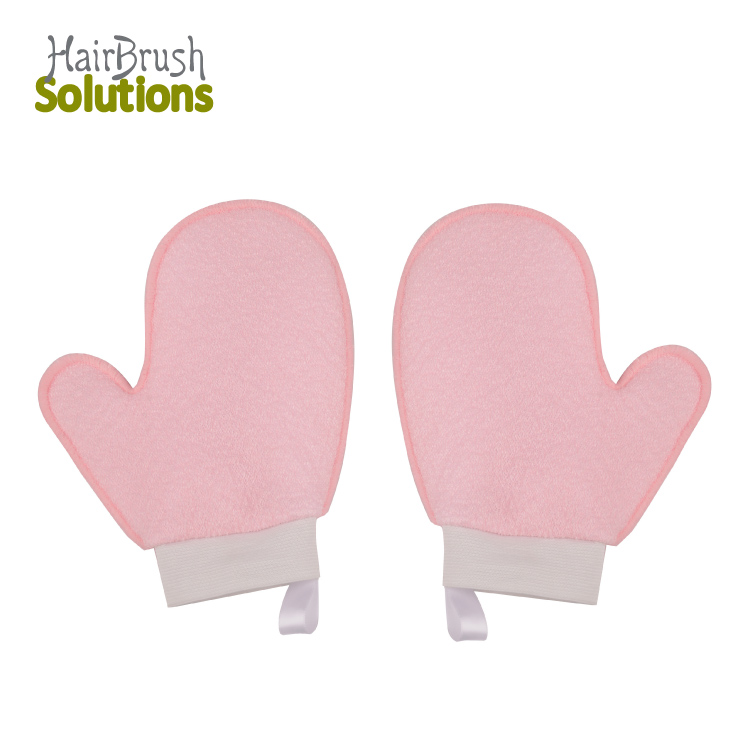 SPA Bath Thum baseball bath gloves Mesh Sponge Lining