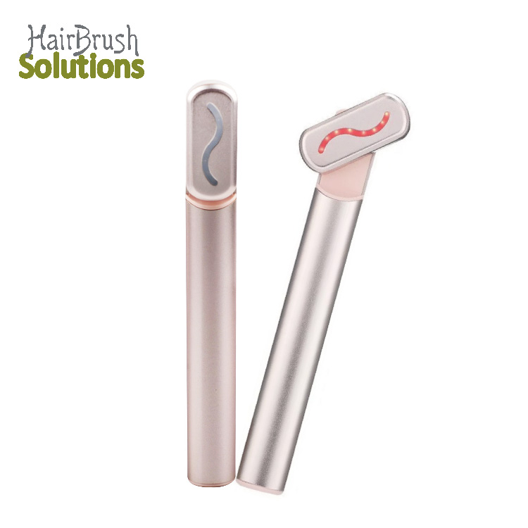 Portable eye, face and neck massage device